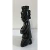 Image 4 : TWO-FACED KNEELING PERSON - STONE