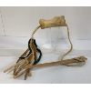Image 2 : GAME OF DEXTERITY(AJAGAK) - BONE, WOOD & LEATHER