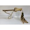 Image 3 : GAME OF DEXTERITY(AJAGAK) - BONE, WOOD & LEATHER