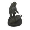Image 1 : SKINNING A SEAL SCENE - STONE 