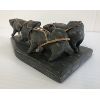 Image 9 : THREE DOGS W/  BASE  - STONE