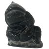 Image 1 : CHILD FISHING FIGURE - STONE - SIGNED