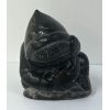 Image 2 : CHILD FISHING FIGURE - STONE - SIGNED