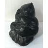 Image 4 : CHILD FISHING FIGURE - STONE - SIGNED