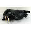 Image 2 : WALRUS CARVING BY ELAIJA ISAAC  - STONE & ANTLER