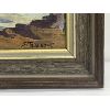 Image 2 : SHORELINE LANDSCAPE SCENE BY S. TERESOV(?) - FRAMED OIL ON CANVAS BOARD 