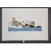 Image 1 : "KAYAK HUNTER" BY KANANGINAK POOTOOGOOK - STONECUT - DORSET 1972