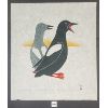 Image 1 : "PROTECTIVE WATCH" BY KANANGINAK POOTOOGOOK - STONECUT & STENCIL - DORSET 2003