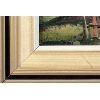 Image 3 : CABIN BY HOHMAN(?) - FRAMED OIL ON BOARD