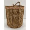 Image 4 : OPEN TOP HAND WOVEN BASKET - BY E. TIMMERMAN - CIRCA 2002