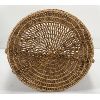 Image 6 : OPEN TOP HAND WOVEN BASKET - BY E. TIMMERMAN - CIRCA 2002