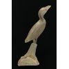 Image 3 : SMALL BIRD ON A BASE BY MOSES APPANAQ - BONE - SANIKILUAQ 1963