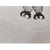 Image 2 : "THREE OWLS" BYANGOTIGALOOK TEEVEE - STONECUT - DORSET 1963