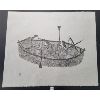 Image 2 : "JOURNEY BY UMIAQ" BY POOTOOGOOK - STONECUT - CAPE DORSET 2000