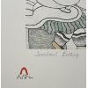 Image 3 : "TRADITIONAL BIRTHING" BY MARY PUDAT - LITHOGRAPH - DORSET 1989