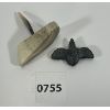 Image 6 : BIRD ON A BASE - BONE W/ STONE