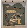 Image 2 : "ENJOYING SUMMER" BY ANNIE KILABUK & KAWTYSIE KAKEE - WOOL WALL HANGING