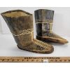 Image 3 : PAIR OF GREENLAND SEALSKIN BOOTS