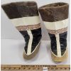 Image 2 : PAIR OF GREENLAND SEALSKIN & CARIBOU(?) FUR BOOTS