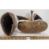 Image 6 : PAIR OF GREENLAND SEALSKIN & CARIBOU(?) FUR BOOTS