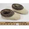 Image 2 : PAIR OF GREENLAND CARIBOU(?) FUR MOCCASINS