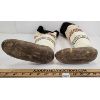 Image 4 : PAIR OF GREENLAND CHILD'S SEALSKIN & FUR BOOTS