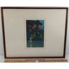 Image 1 : "INTO THE FIRST WORLD" BY D.M. BARNES - FRAMED LITHOGRAPH