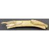 Image 1 : BONE CARVED BELUGA W/ BIRDS