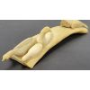 Image 5 : BONE CARVED BELUGA W/ BIRDS
