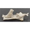 Image 3 : TWO SEALS ON DRIFTWOOD - ANTLER