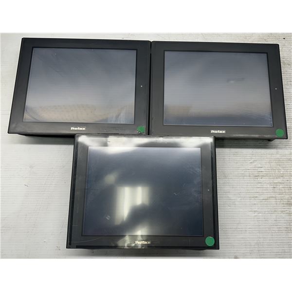 Lot of (3) Pro-face #2880045-02 / #GP2600-TC41-24V Screens