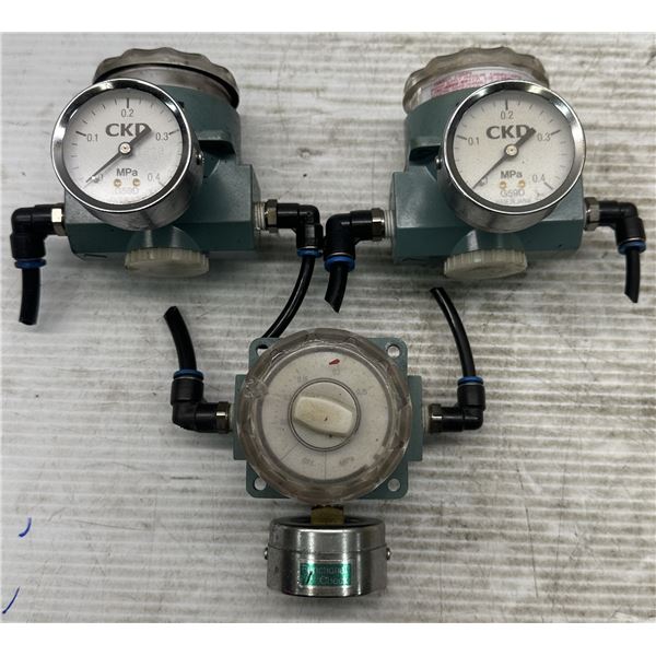 Lot of (3) Denso #410690-0010 Pressure Air Regulators