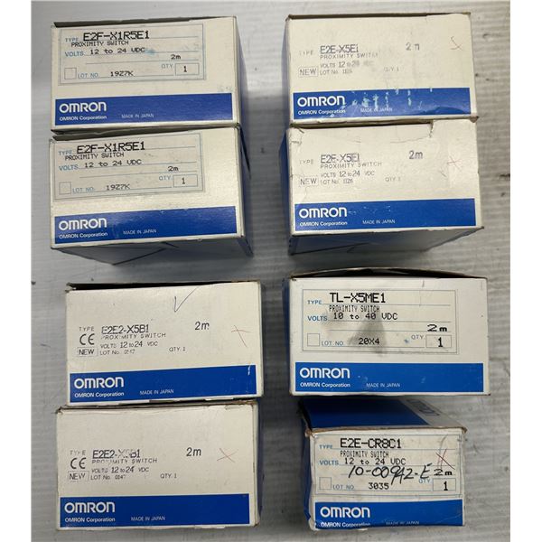 Lot of Misc. Omron Proximity Switches