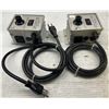 Image 2 : Lot of (2) Pinnacle Feeding Systems E100 Feeder Controllers