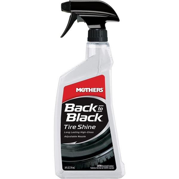 NEW MOTHER'S BACK TO BLACK TIRE SHINE 710ML