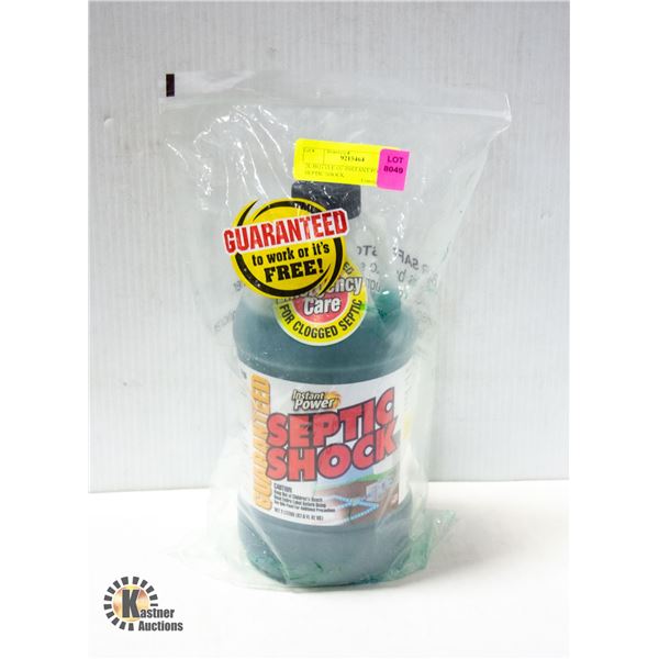 2L BOTTLE OF INSTANT POWER SEPTIC SHOCK