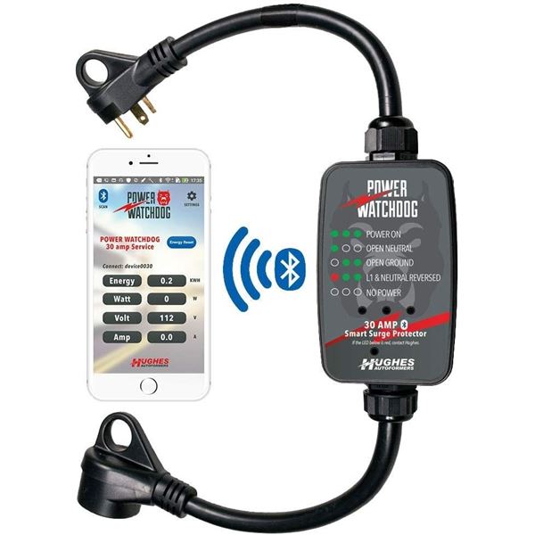 NEW POWER WATCHDOG PWD30 BLUETOOTH SURGE