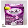 Image 1 : NEW 72 JUMBO BOX OF RESTORALAX POWDER STOOL