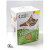 NEW 7.5KG BOX OF CATIT GO NATURAL WOOD CLUMPING