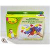 NEW CRAYOLA WASHABLE FINGERPAINT KIT WITH COATED