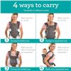 Image 2 : NEW INFANTINO 4 IN 1 ERGONOMIC FLIP CARRIER