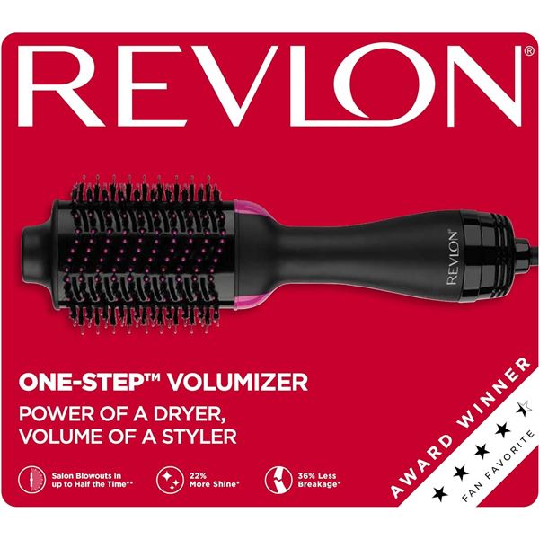 NEW REVLON ONE STEP VOLUMIZER & HAIR DRYER