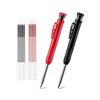 Image 1 : NEW SOLID CARPENTER PENCIL 2 PACK BLACK AND RED