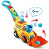 Image 1 : NEW VTECH POP - A - BALLS PUSH & POP BULLDOZER