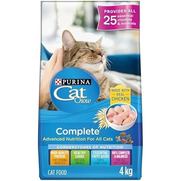 NEW PURINA CAT CHOW COMPLETE ADVANCED NUTRITION