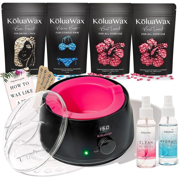 NEW UNPACKED KOLUAWAX PREMIUM WAX KIT