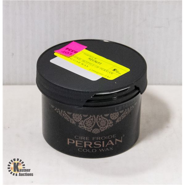 NEW 240ML BOTTLE OF PERSIAN COLD SUGAR WAX