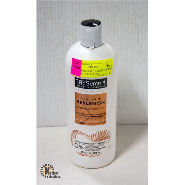 NEW 828ML BOTTLE OF TRESEMME NOURISH & REPLENISH