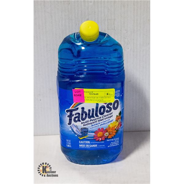 NEW 1.65L BOTTLE OF FABULOSO MULTI-PURPOSE CLEANER