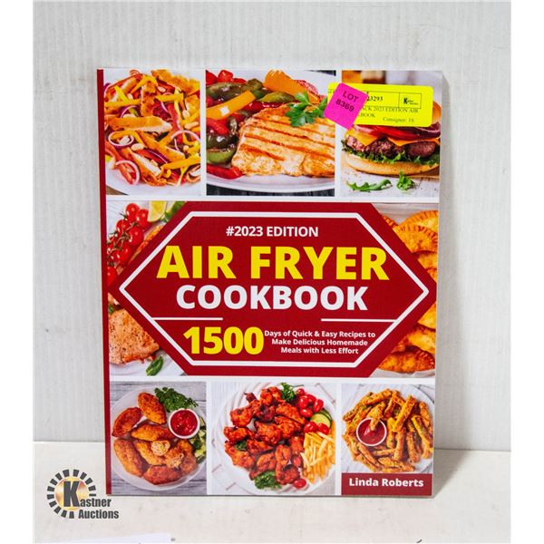 NEW PAPERBACK 2023 EDITION AIR FRYER COOKBOOK